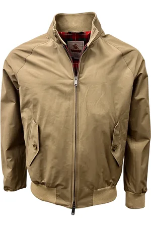 Baracuta Bomber Jackets, male, , Size: M Classic Harrington Jacket in Tan