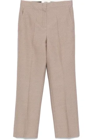 Fendi Straight Trousers, female, , Size: S 3D Printed Pants