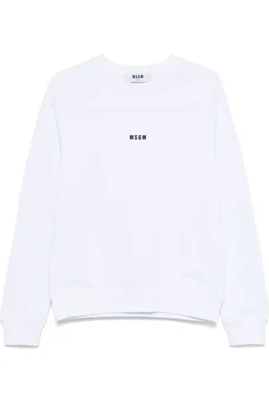 Msgm Sweatshirts, female, , Size: XS Stylish Cotton Sweatshirt for Women