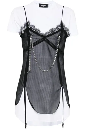 Dsquared2 T-Shirts, female, , Size: XS Chain-Link Jumpsuit
