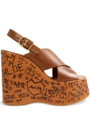 Chloé Wedges, female, , Size: 10 US Ginger High Heel Sandals