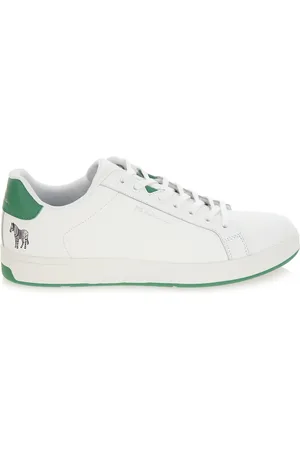 Paul Smith Sneakers, male, , Size: 9 US Albany Leather Sneakers Green