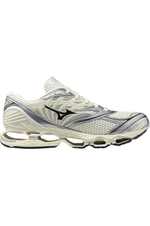 Mizuno Sneakers, male, , Size: 12 US White Wave Prophecy Sneakers