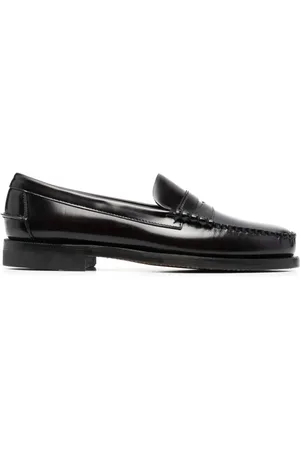 SEBAGO Loafers, male, , Size: 11 US Leather almond toe moccasins