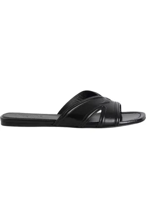 Zadig & Voltaire Sliders, female, , Size: 10 US Vintage leather mules with signature wings