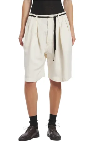 BARENA Long Shorts, female, , Size: S Contrast Waist Bermuda Shorts