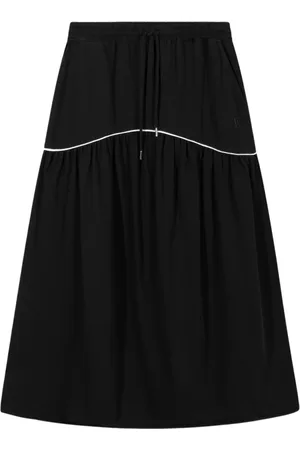 10 days Maxi Skirts, female, , Size: XS Relaxed fit pleated long cotton skirt