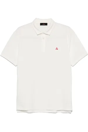 Peuterey Polo Shirts, male, , Size: 2XL Embroidered Logo Short Sleeve Polo