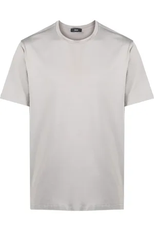 HERNO T-Shirts, male, , Size: S Stylish Grey T-Shirt & Polo