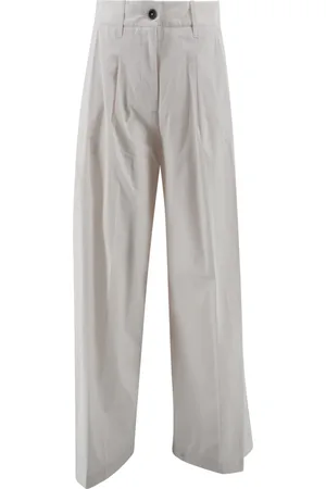 Nine In The Morning Wide Trousers, female, , Size: W26 Palazzo Pants with Concealed Closure