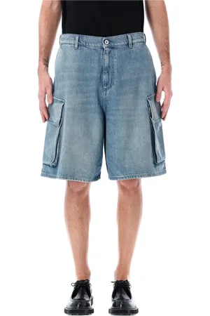J.W.Anderson Denim Shorts, male, , Size: M Cargo Denim Shorts