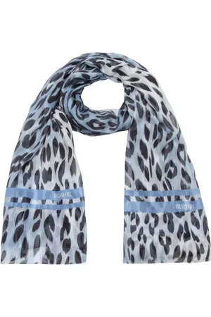 Blugirl Scarves, female, , Size: ONE SIZE Animal Print Modal Scarf