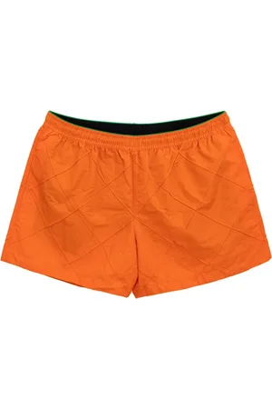 Bottega Veneta Beachwear, male, , Size: L Intreccio Pattern Swim Shorts
