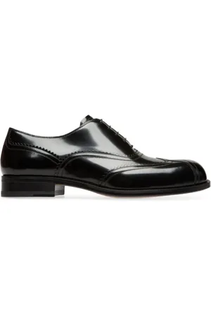 Bally Business Shoes, male, , Size: 9 US Lace-Up Block Heel Sandals