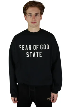 FEAR OF GOD Sweatshirts, male, , Size: 2XL Heavy Fleece Crewneck
