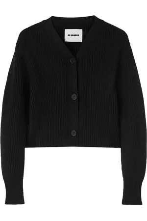 Jil Sander Cardigans, female, , Size: XS Crop Cardigan Sweater