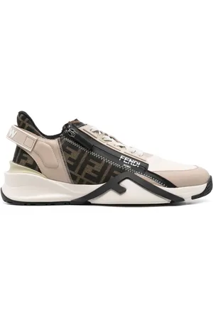 Fendi Sneakers, male, , Size: 7 1/2 US Sneakers with FF Motif Logo