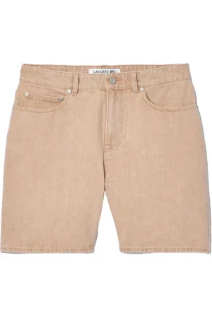 Lacoste Denim Shorts, male, , Size: W32 cotton denim Bermuda shorts