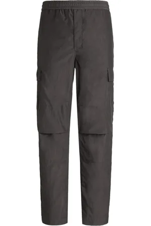 Dolce & Gabbana Straight Trousers, male, , Size: S Cargo Pants in Grey Technical Fabric