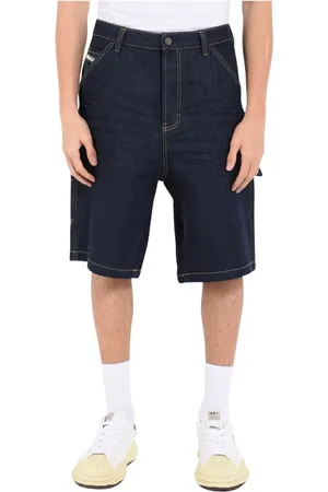 Diesel Denim Shorts, male, , Size: W33 Denim Bermuda Shorts with Relaxed Fit