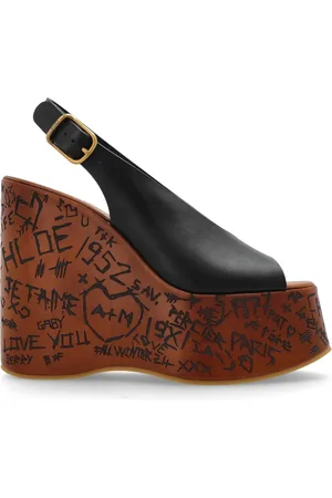 Chloé Wedges, female, , Size: 6 US Maxime wedge sandals