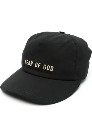 FEAR OF GOD Caps, male, , Size: ONE SIZE Logo Embroidered Wide Brim Cap