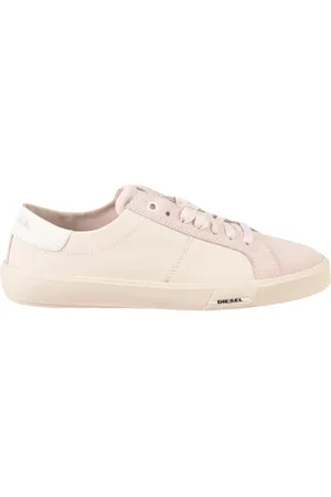 Diesel Sneakers, female, , Size: 9 US Leather Sneakers with Rubber Sole