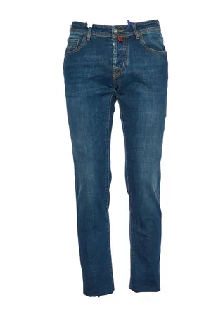 Jacob Cohen Slim-fit Jeans, male, , Size: W38 Vintage-inspired slim fit denim jeans