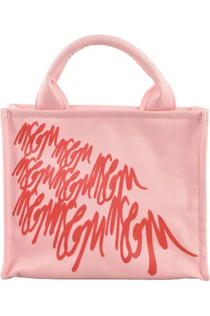Msgm Handbags, female, , Size: ONE SIZE Cotton Shoulder Bag