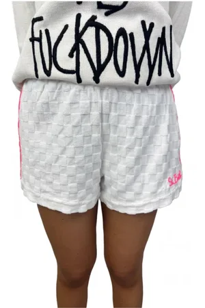 MC2 SAINT BARTH Short Shorts, female, , Size: S Logo Elastic Waist Shorts