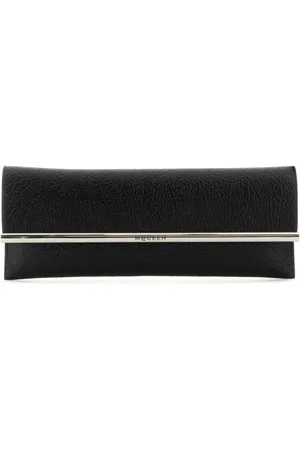 Alexander McQueen Clutches, female, , Size: ONE SIZE Stylish Leather Crossbody Clutch