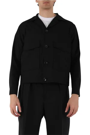 TAGLIATORE Light Jackets, male, , Size: L Overshirt in fresco wool