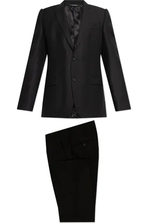Dolce & Gabbana Single Breasted Suits, male, , Size: M Wool suit