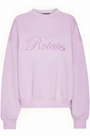 ROTATE Sweatshirts, female, , Size: M Oversized Cotton Sweater