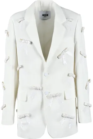 Msgm Blazers, female, , Size: XS Polyester Jacket