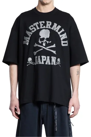 MASTERMIND T-Shirts, male, , Size: L Cotton T-Shirt with Logo Print