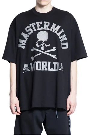 MASTERMIND T-Shirts, male, , Size: XL Glittered Graphic Logo Print T-Shirt