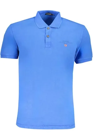 Napapijri Polo Shirts, male, , Size: M Cotton Polo Shirt with Logo
