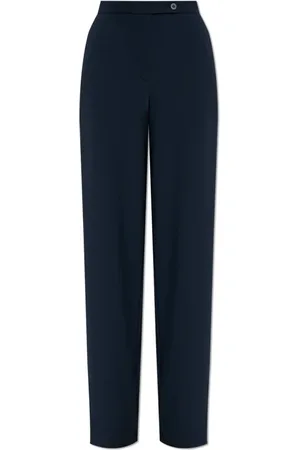 Emporio Armani Wide Trousers, female, , Size: XS Wide-leg trousers