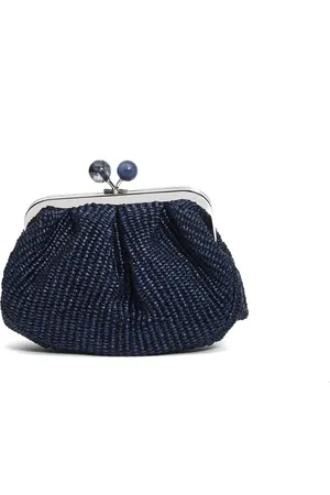 Max Mara Clutches, female, , Size: ONE SIZE Raffia Clutch Stylish Day Evening