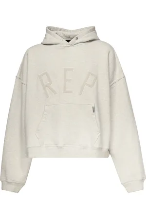 Represent Hoodies, male, , Size: S Embroidered Logo Oversized Cotton Sweater