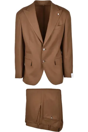 LUIGI BIANCHI MANTOVA Single Breasted Suits, male, , Size: M Mens suit