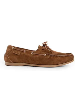 Tom Ford Sailor Shoes, male, , Size: 10 US Suede Loafers Lace Closure Rubber Sole