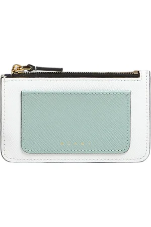 Marni Wallets & Cardholders, female, , Size: ONE SIZE Saffiano leather card case