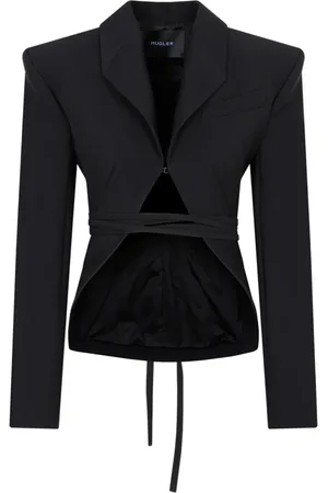 MUGLER Blazers, female, , Size: 2XS Jacket with Sculpted Design