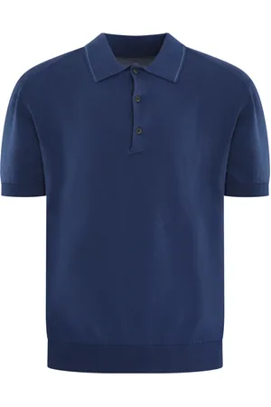 C.P. Company Polo Shirts, male, , Size: M Polo Collar Knitwear for Men