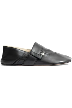 Loewe Loafers, female, , Size: 5 US Leather Petal Slippers
