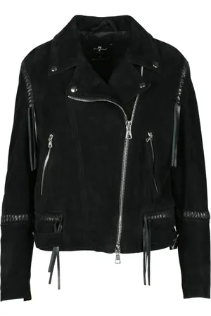 7 for all Mankind Light Jackets, female, , Size: M Leather Blazer