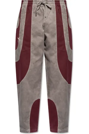 PUMA Wide Trousers, male, , Size: S Pants with logo