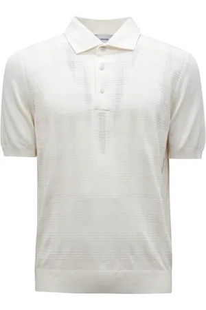 LARDINI Polo Shirts, male, , Size: S Knit Shirt Made in Italy